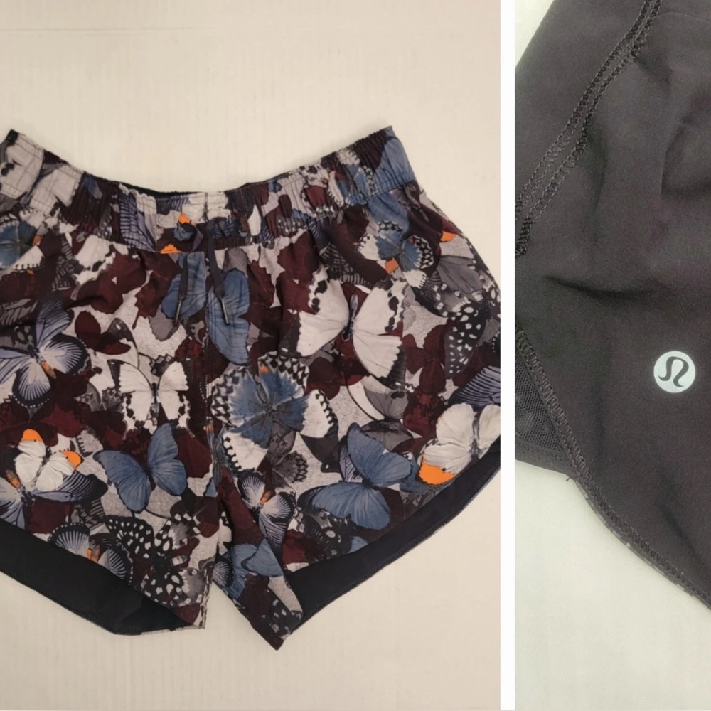 Lululemon Reversible Butterfly Shorts